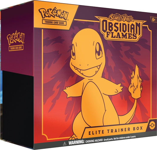 Pokemon TCG: Scarlet and Violet 3 Obsidian Flames Elite Trainer Box