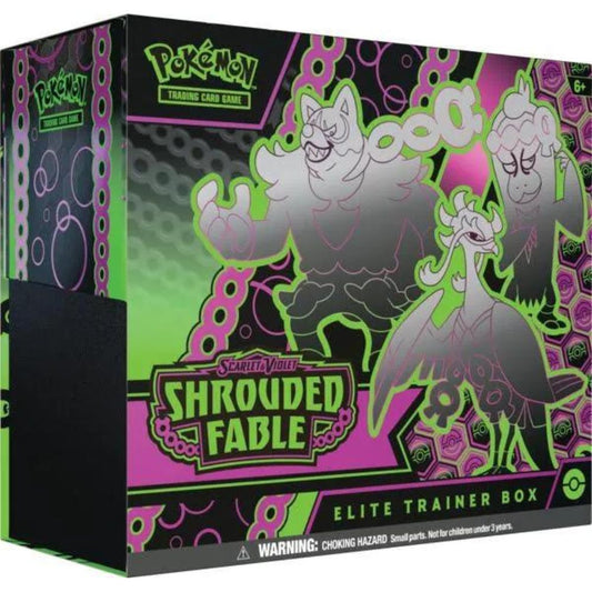 Pokemon TCG: Scarlet and Violet 6.5 Shrouded Fable Elite Trainer Box