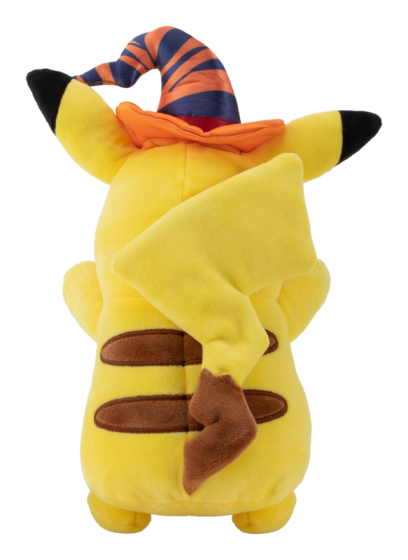 8" Pikachu Plush With Witch Hat