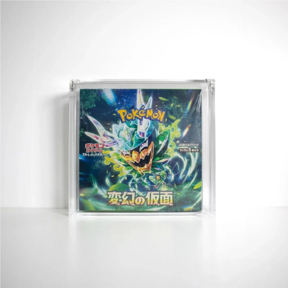 Acrylic Case for Japanese Booster Box – Hammerhead TCG