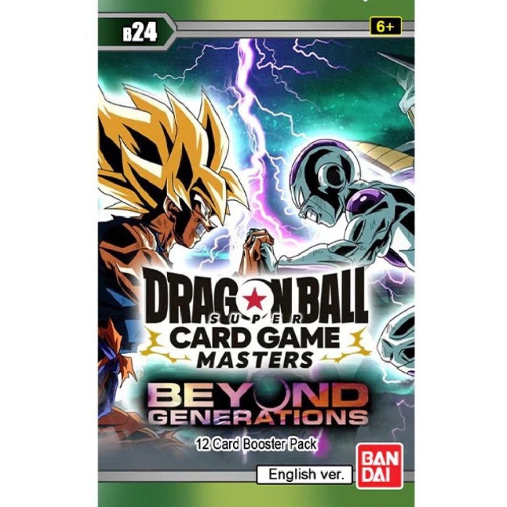 Dragon Ball Super CG Masters: Zenkai Series EX Set 07 Generations Beyond (B24) Booster Pack