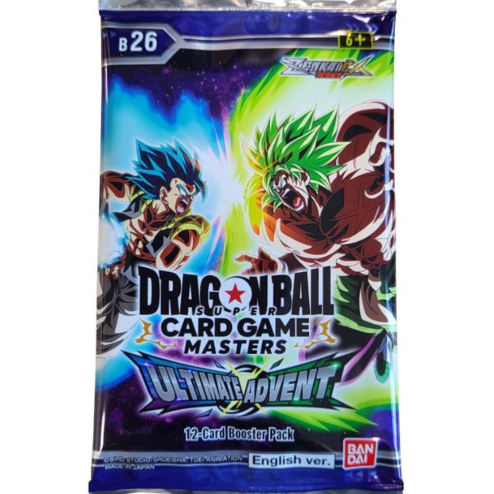 Dragon Ball Super CG Masters: Zenkai Series EX Set 09 Ultimate Advent Booster Pack B26