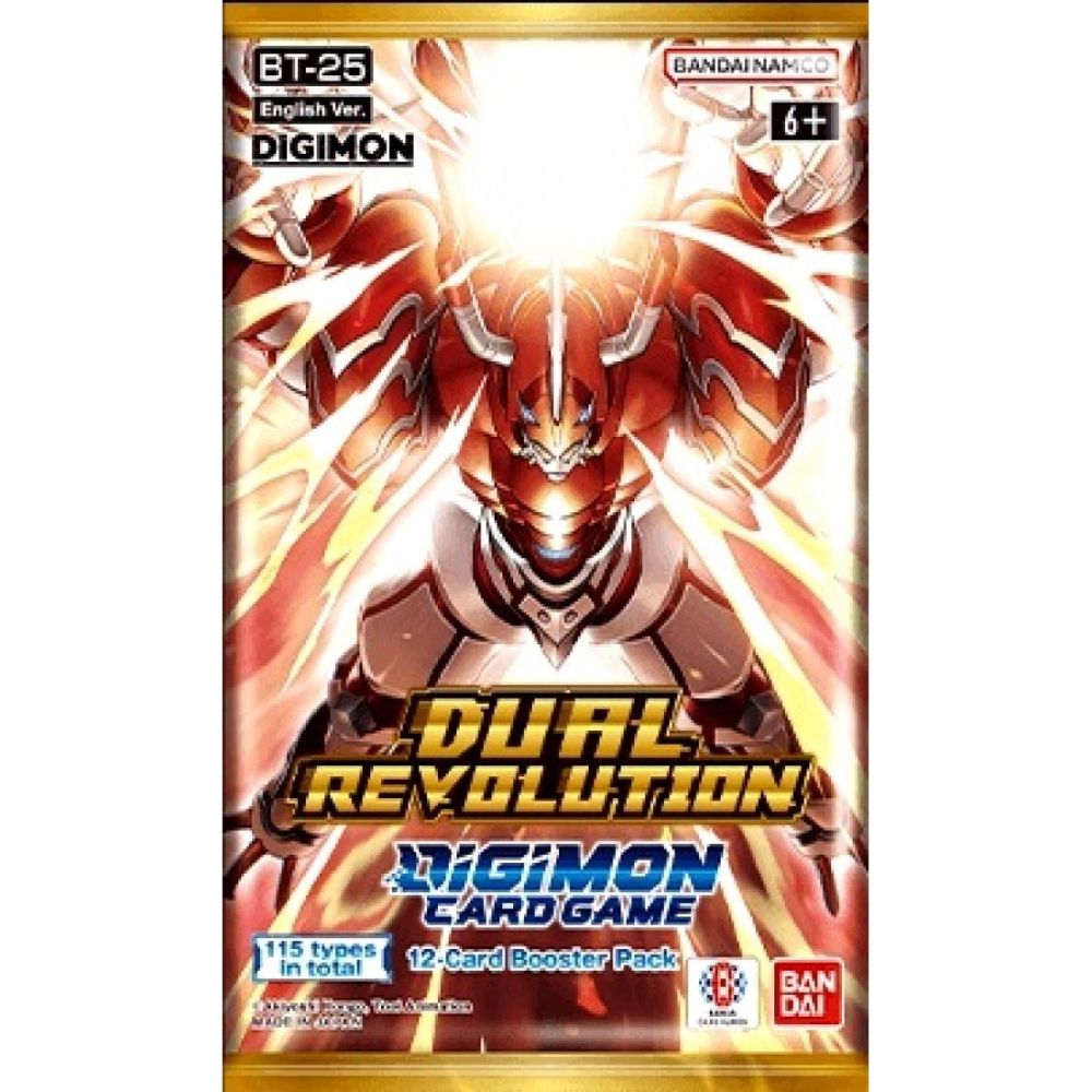 Digimon Card Game: Dual Revolution (BT25) Booster Pack