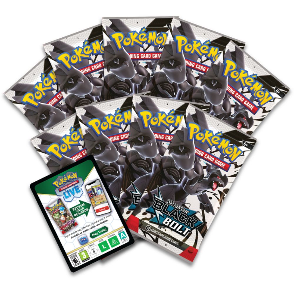 Pokemon TCG: Scarlet and Violet Black Bolt Booster Packs