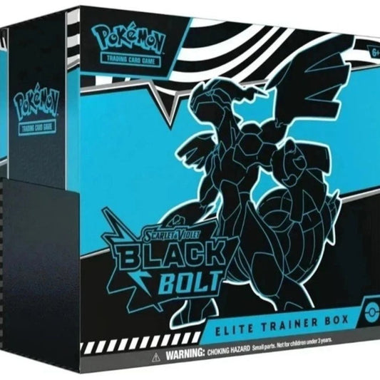 Pokemon TCG: Scarlet and Violet Black Bolt Elite Trainer Box