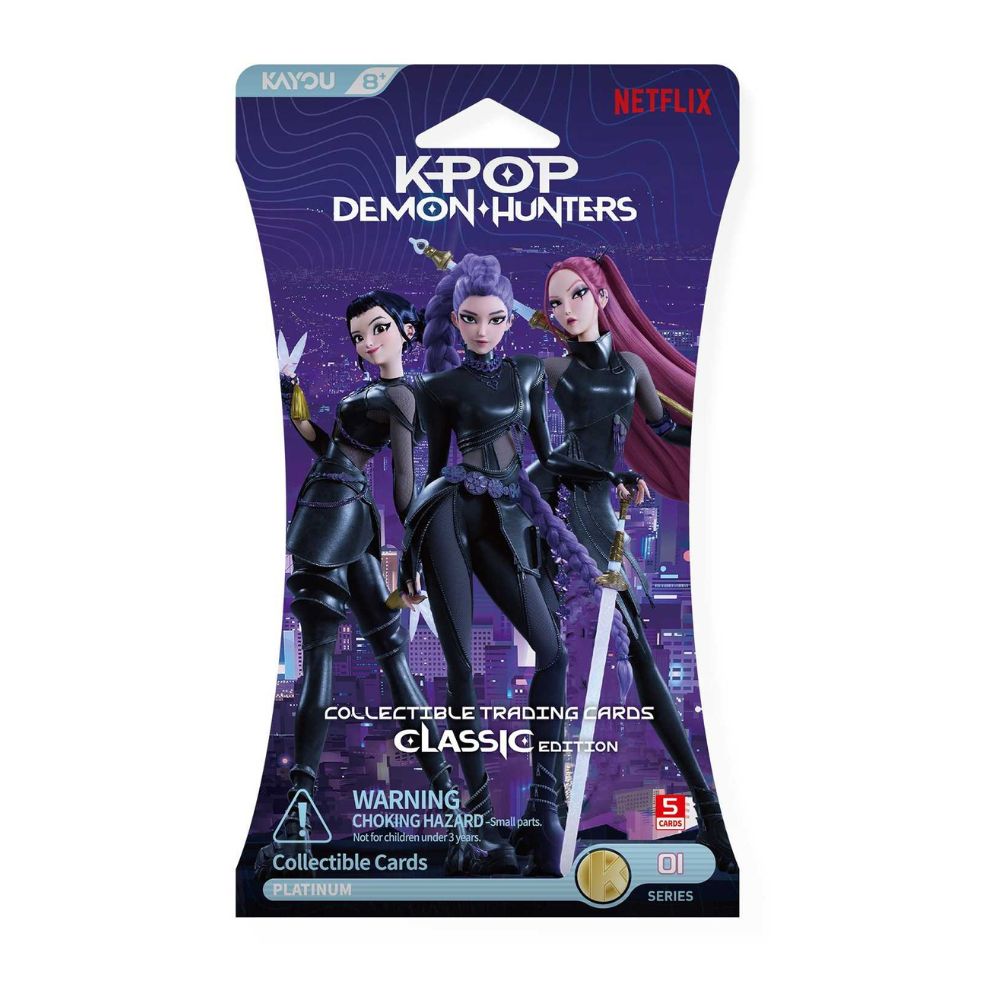 KPop Demon Hunters - Collectible Trading Cards - Classic Edition Blister-001-EMEA-Series 1-A