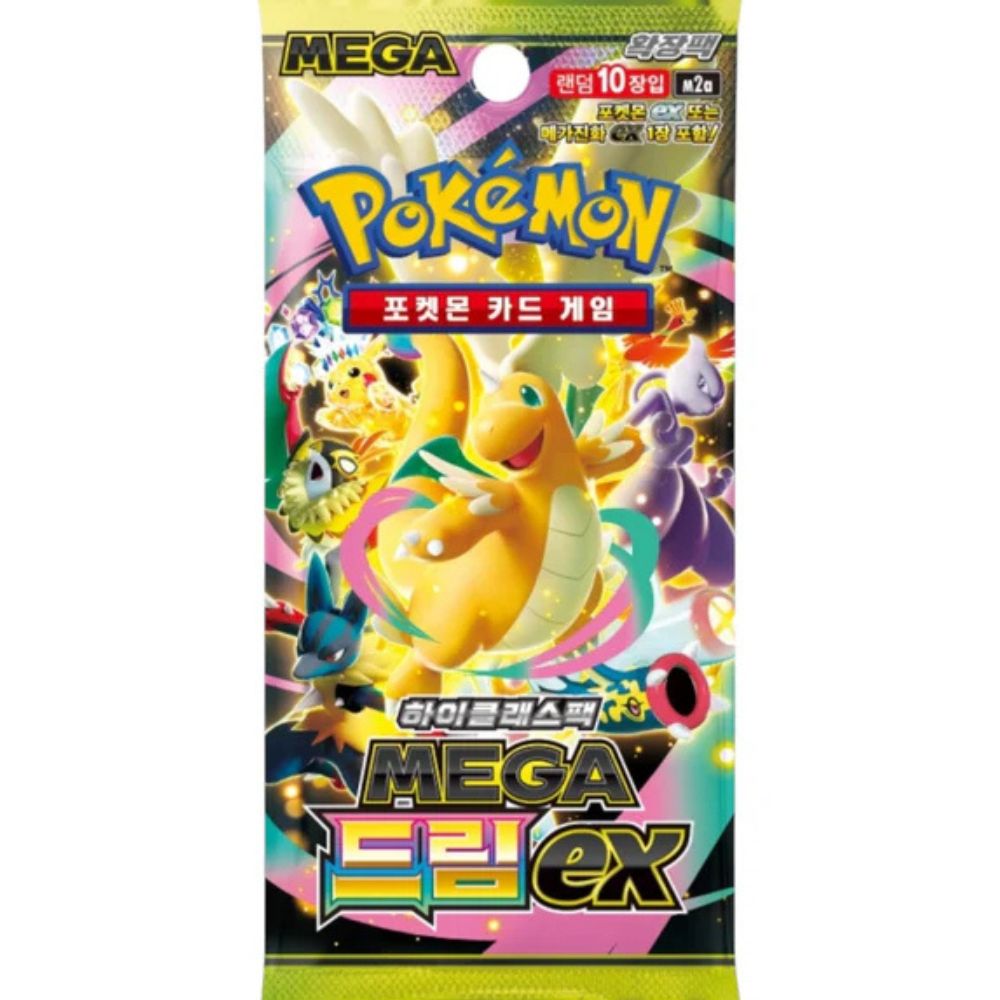 Korean Pokemon Mega Dream Ex Booster Box