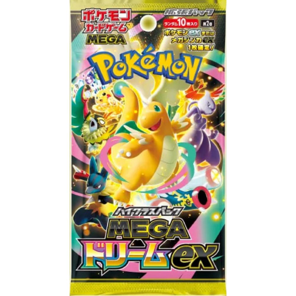 Japanese MEGA Dream ex Booster Pack