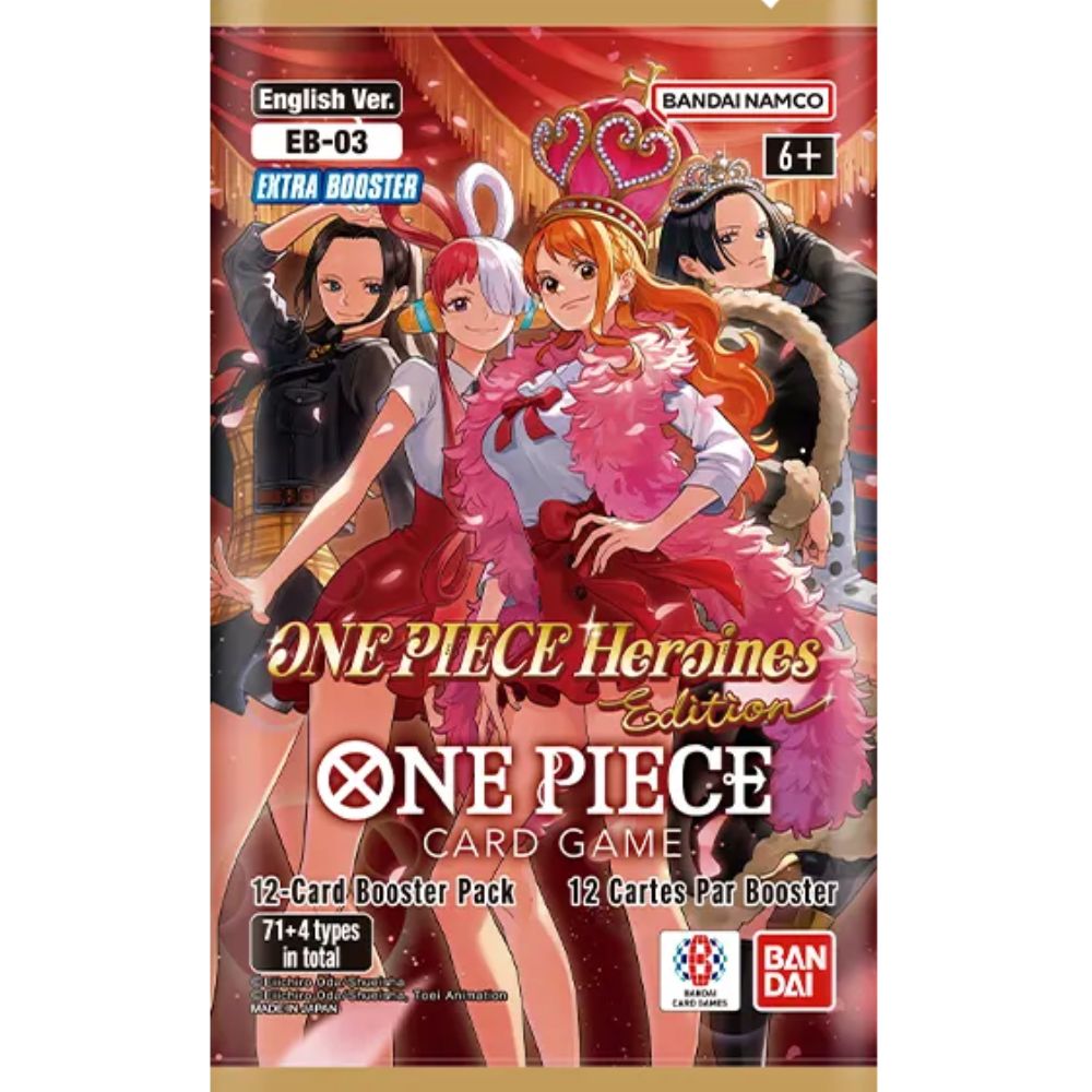 One Piece Card Game: Extra Booster - Heroines Edition (EB03) Booster Pack