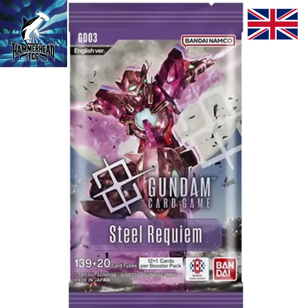Gundam Card Game: Steel Requiem (GD03) Booster Pack