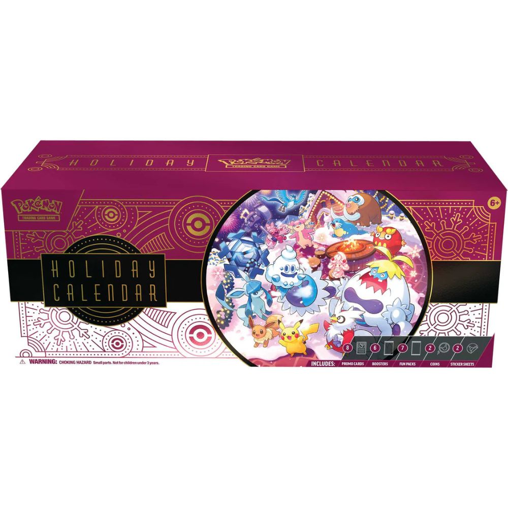 Pokemon TCG: Holiday Calendar 2025 Front of Box