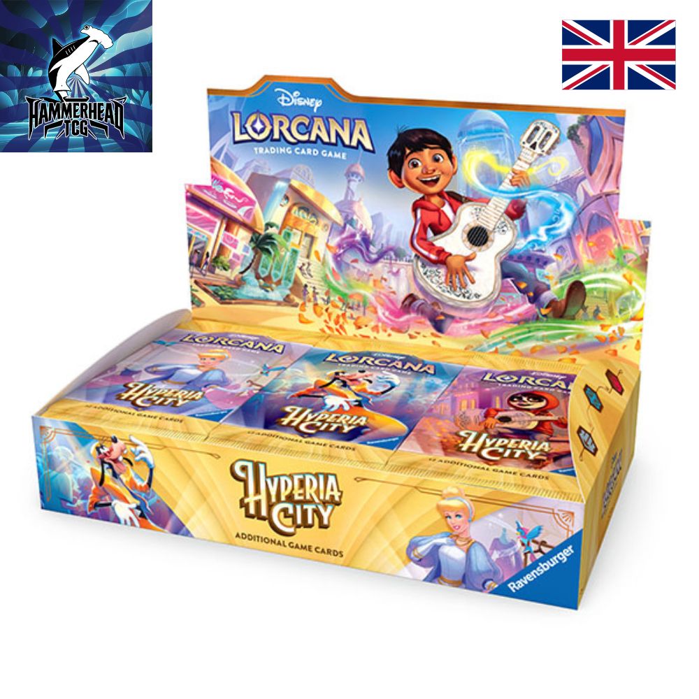 Disney Lorcana Trading Card Game: Hyperia City Booster Box