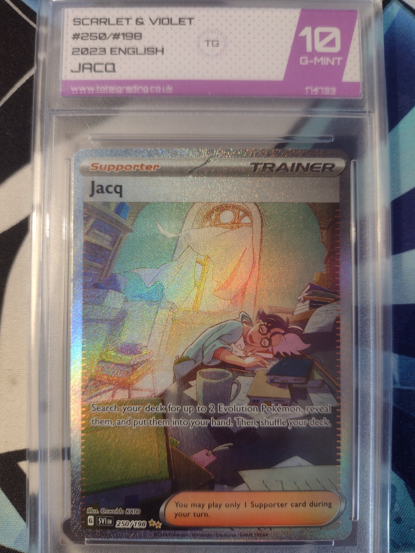 Jacq 250/198 Scarlet & Violet TG 10