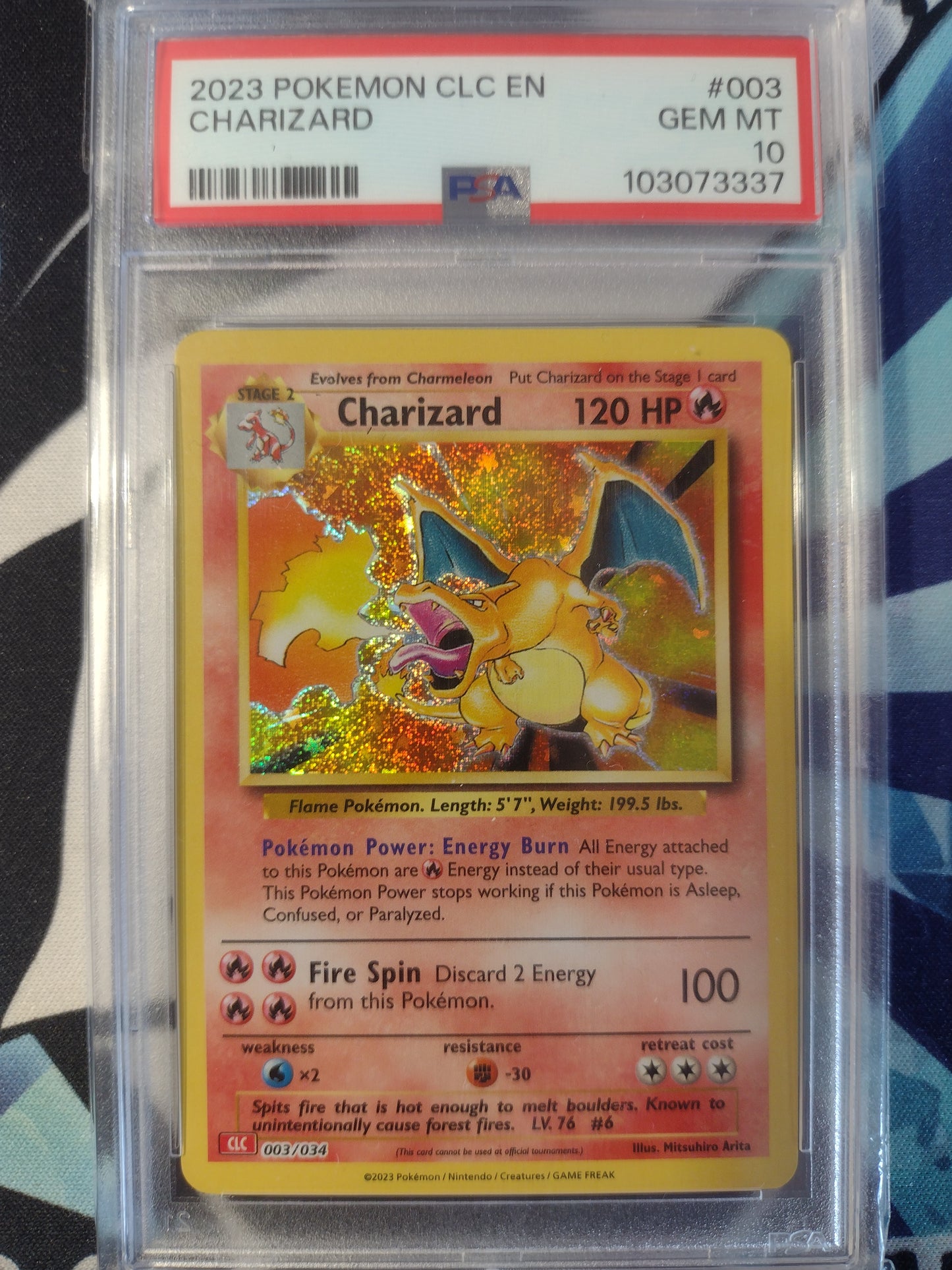 Charizard 003/034 Classic Collection PSA 10
