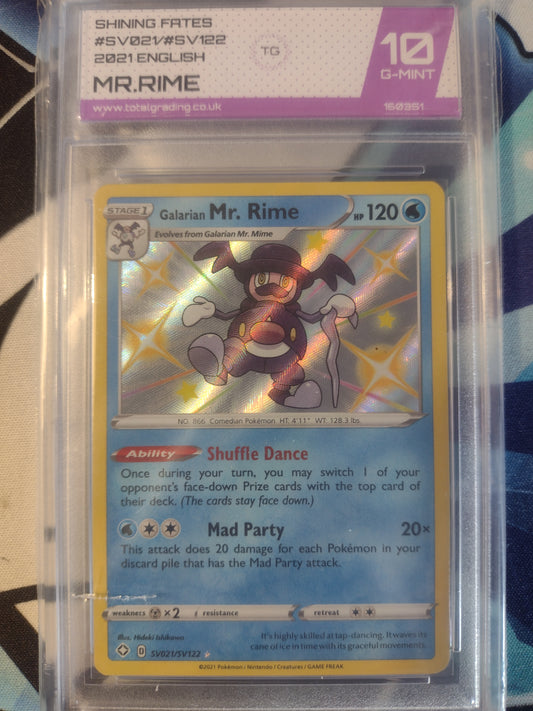 Galarian Mr. Rime SV021/SV122 Shining Fates TG 10