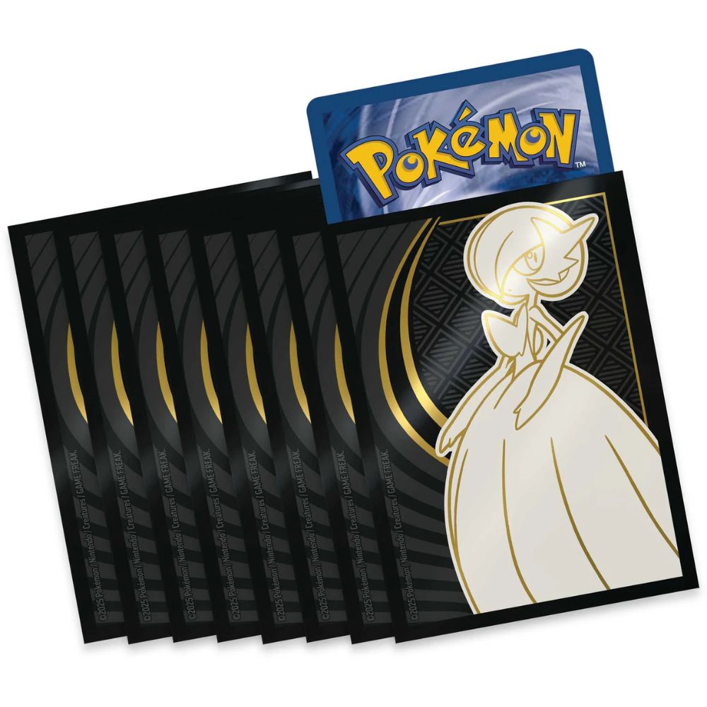 Pokemon TCG: Mega Evolution Elite Trainer Box - Gardevoir contents: Sleeves