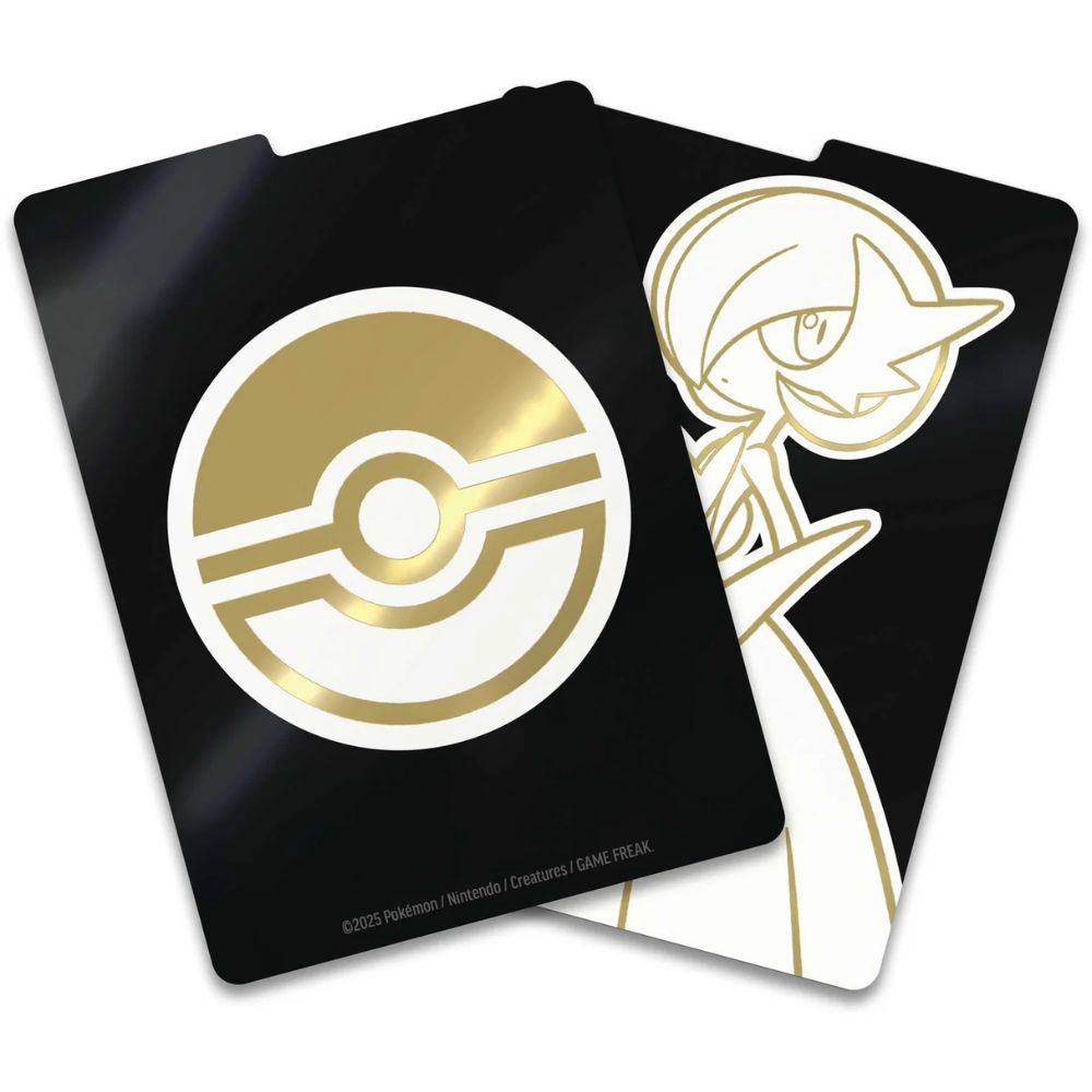 Pokemon TCG: Mega Evolution Elite Trainer Box - Gardevoir contents: Dividers