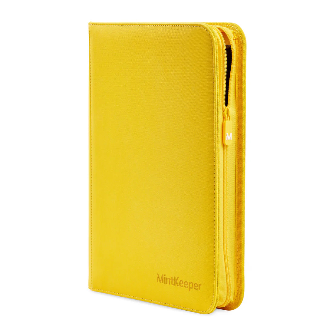 MintKeeper - 9 Pocket Premium Zip Trading Card Binder Yellow