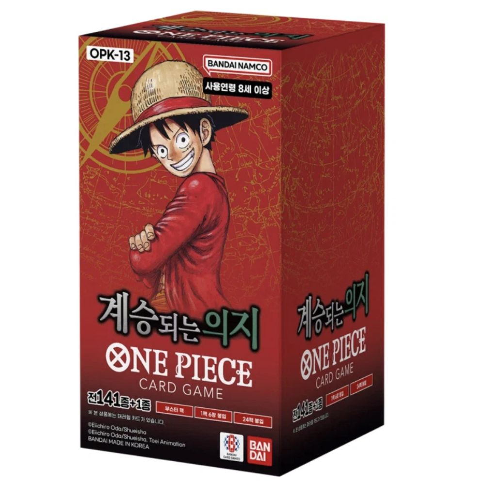 Korean One Piece: Inherited Will (OPK13) Booster Box