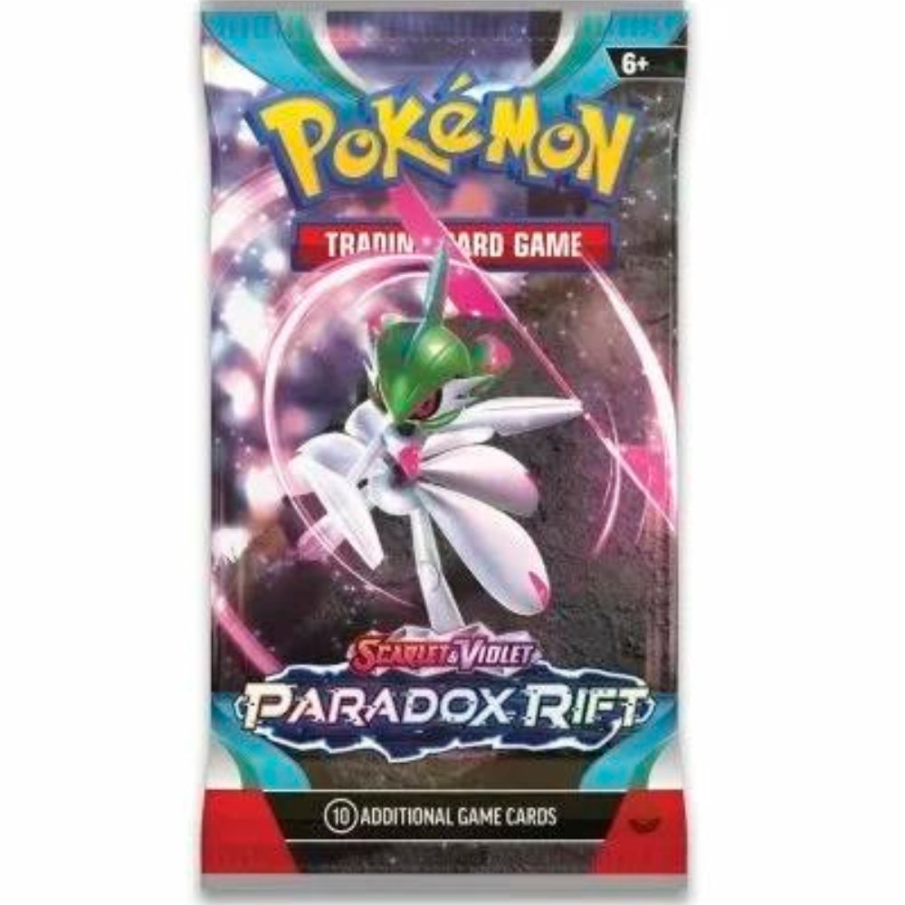 Pokemon TCG: Scarlet and Violet 4 Paradox Rift Booster Pack Iron Valiant Artwork