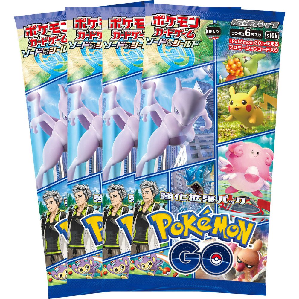 Japanese Pokémon GO Booster Packs