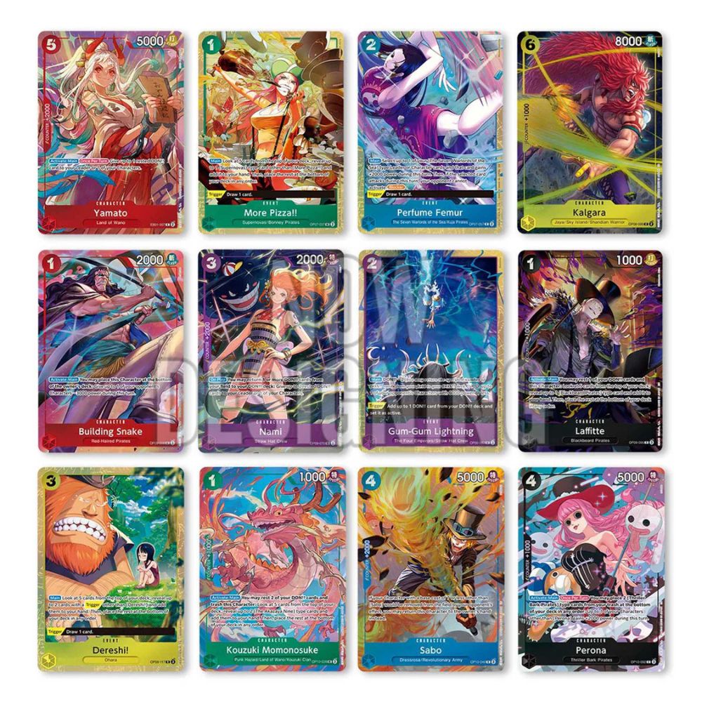 One Piece Card Game: Premium Card Collection - Best Selection Vol.4 Image now designing Sample cards
