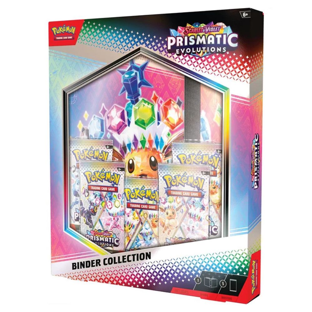 Pokemon TCG: Scarlet and Violet 8.5 Prismatic Evolutions - Binder Collection