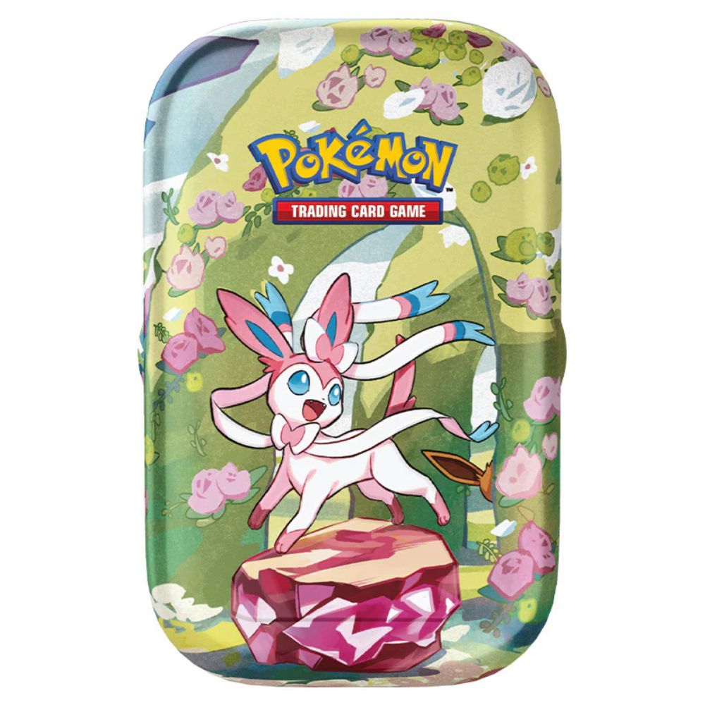 Pokemon TCG: Scarlet and Violet 8.5 Prismatic Evolutions Mini Tin - Sylveon Artwork