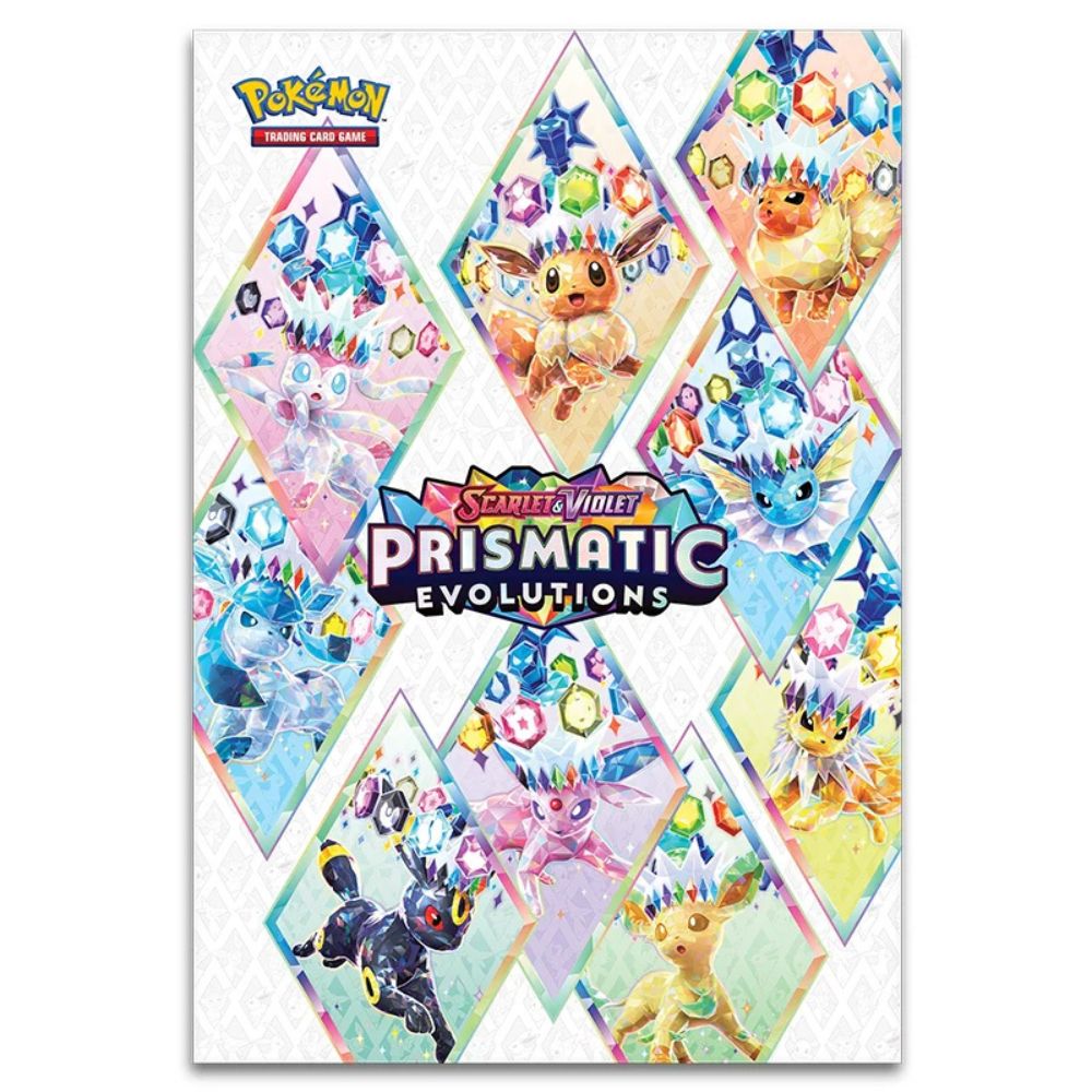 Pokemon TCG: Scarlet and Violet 8.5 Prismatic Evolutions Poster