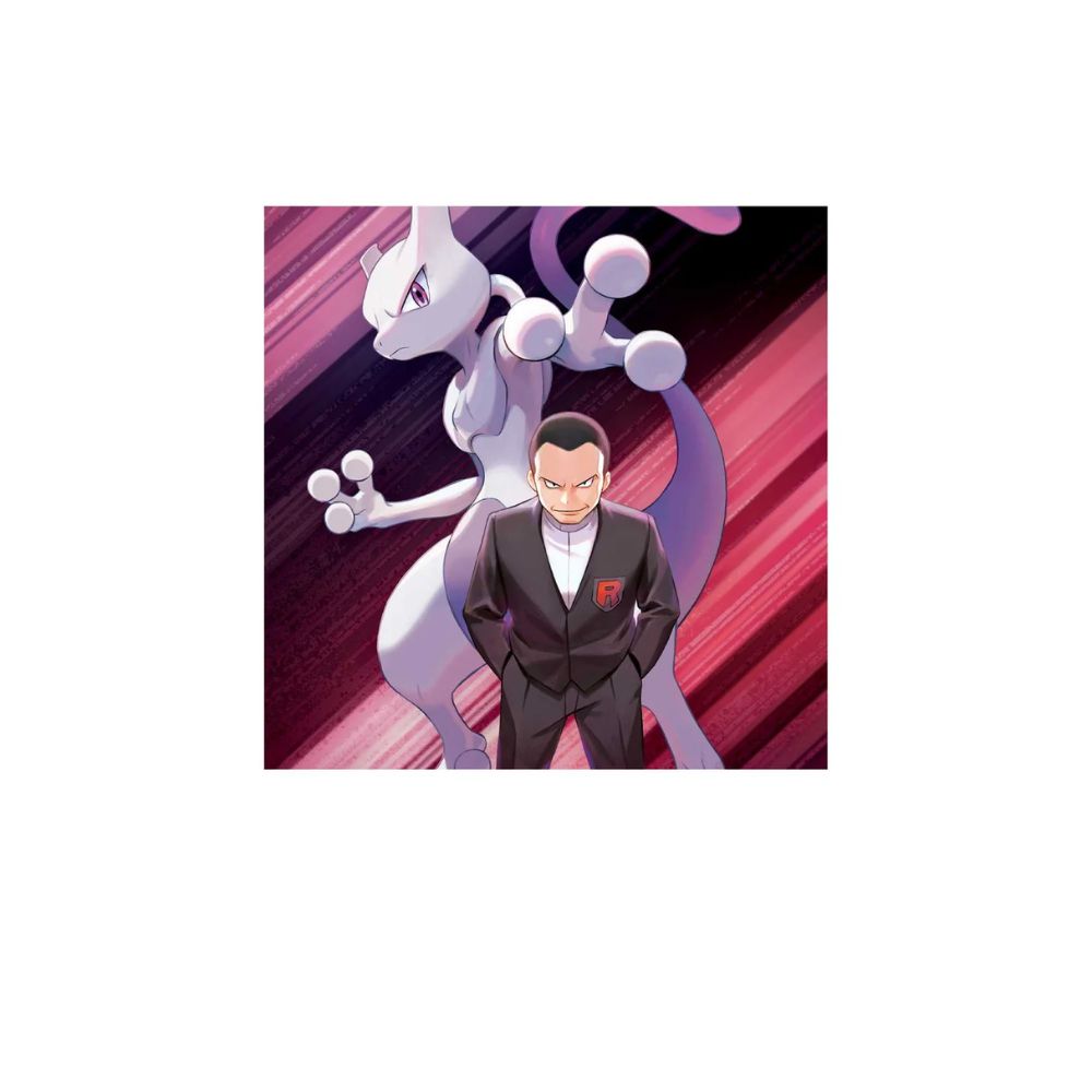 Pokemon TCG: Team Rocket's Mewtwo ex Box Giovanni and Mewtwo