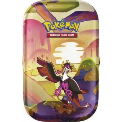 Pokemon TCG: Scarlet and Violet 6.5 Shrouded Fable Mini Tin - Fezandipiti Artwork