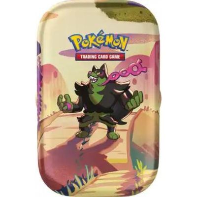 Pokemon TCG: Scarlet and Violet 6.5 Shrouded Fable Mini Tin - Okidogi Artwork