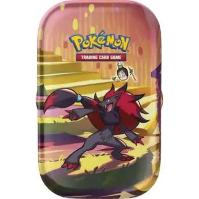 Pokemon TCG: Scarlet and Violet 6.5 Shrouded Fable Mini Tin - Zoroark Artwork