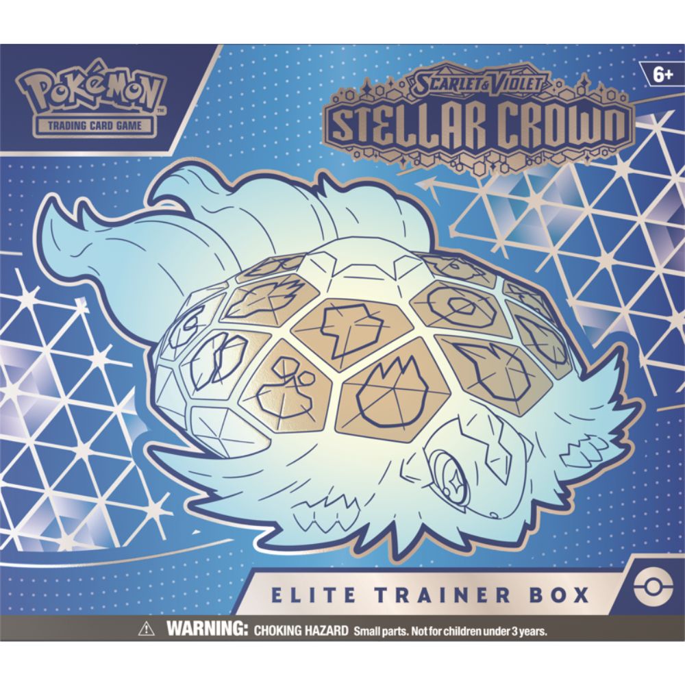 Scarlet and Violet 7 Stellar Crown Elite Trainer Box Front