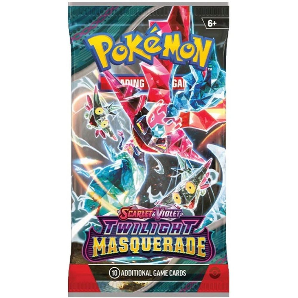 Pokemon TCG: Scarlet and Violet 6 Twilight Masquerade Booster Pack Dragapult Artwork