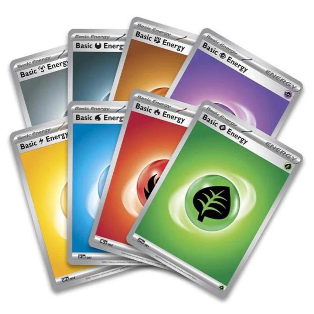 Pokemon TCG: Scarlet and Violet 6 Twilight Masquerade Elite Trainer Box Energy Cards