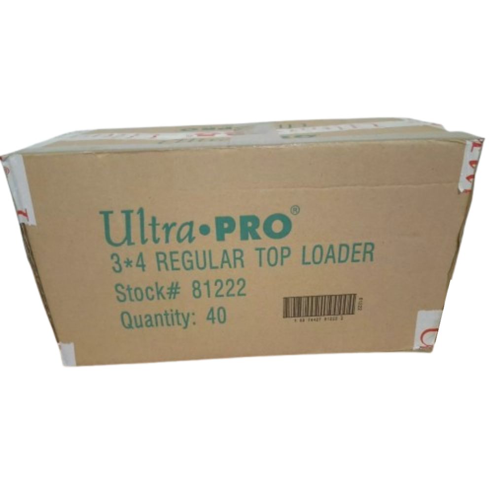 Ultra Pro 3" x 4" Regular Toploader Clear Case