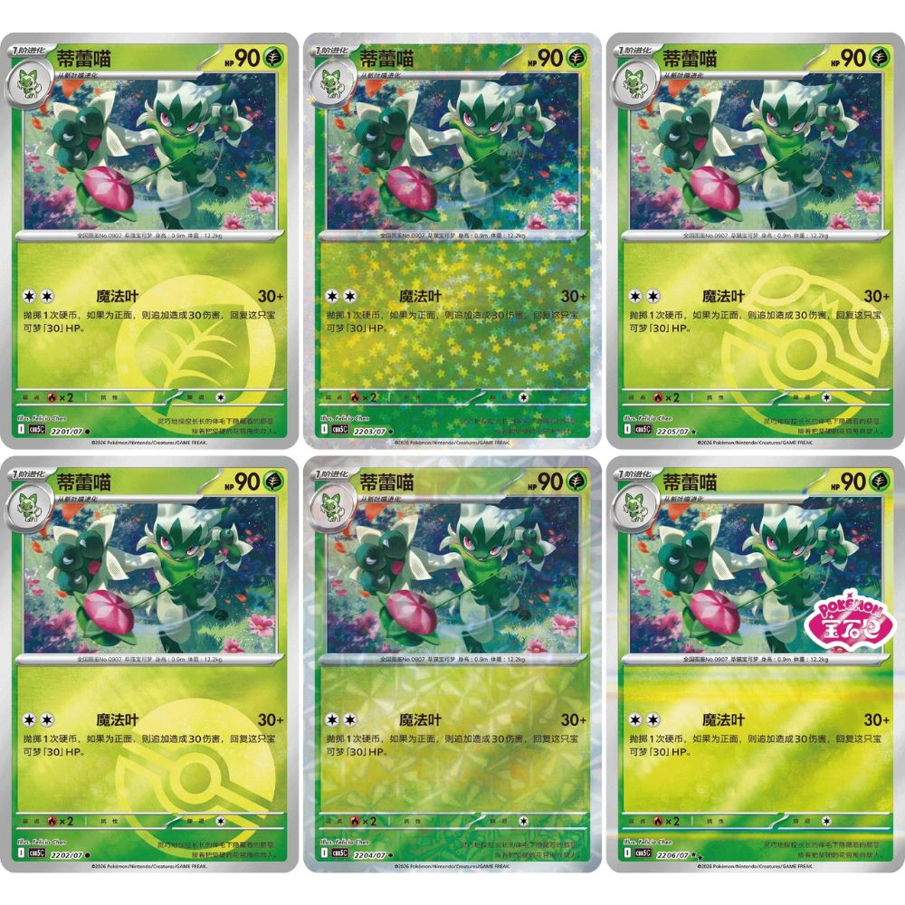 Simplified Chinese Pokemon: Gem Pack Vol 5 Different Versions/Patterns