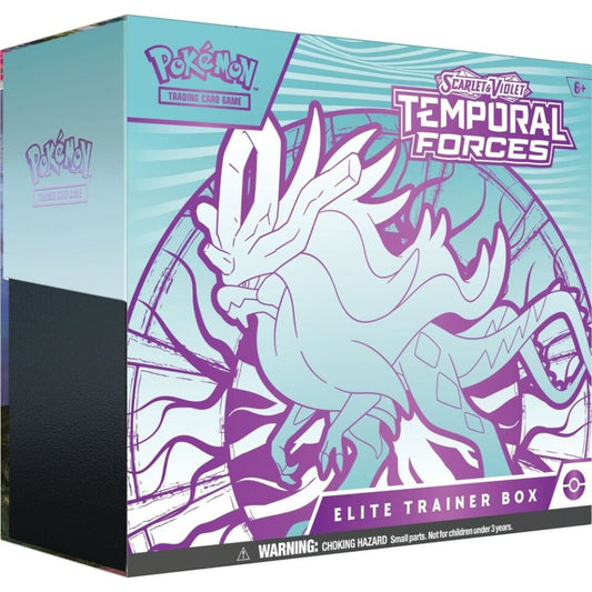Pokemon TCG: Scarlet and Violet 5 Temporal Forces Walking Wake Elite Trainer Box