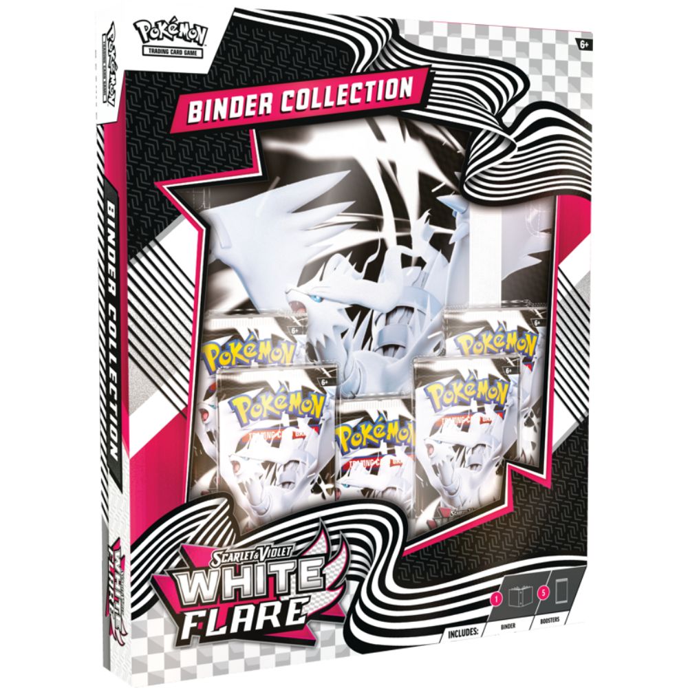 Pokemon TCG: Scarlet & Violet 10.5 White Flare Binder Collection
