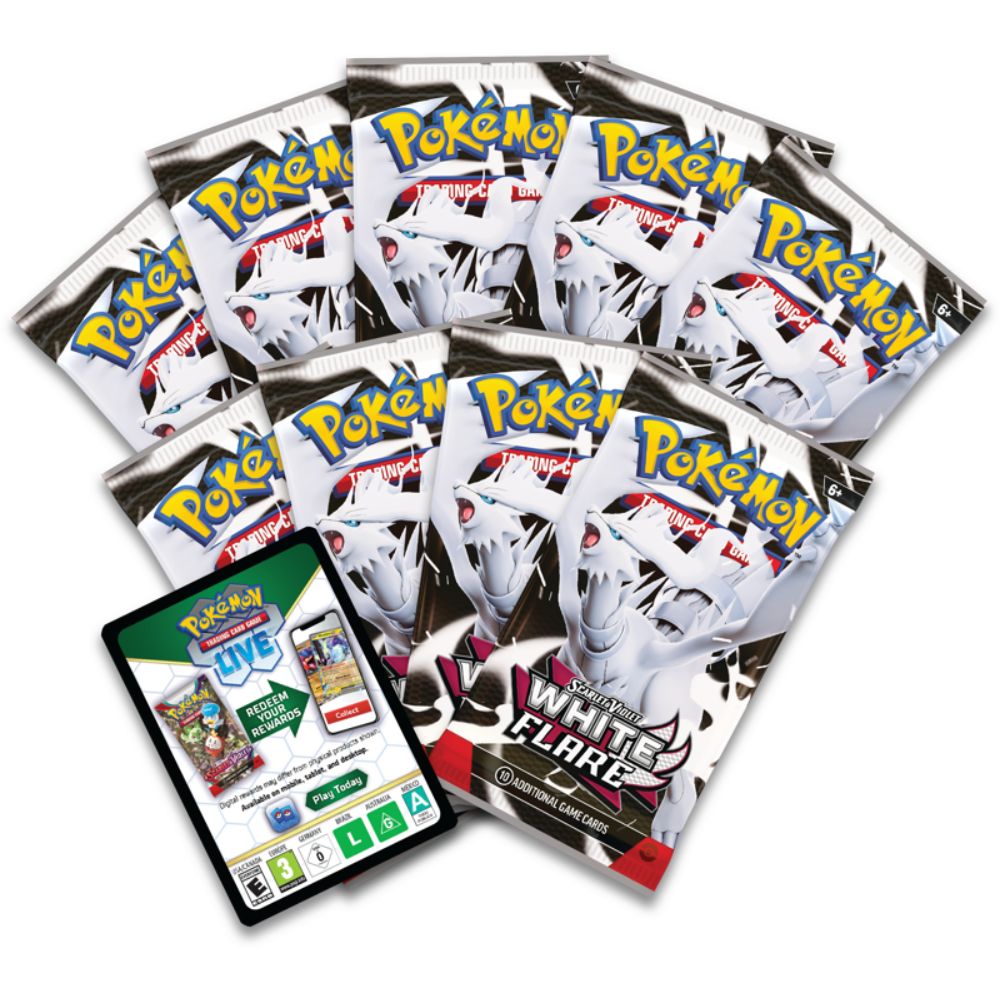 Pokemon TCG: Scarlet and Violet White Flare Booster Packs