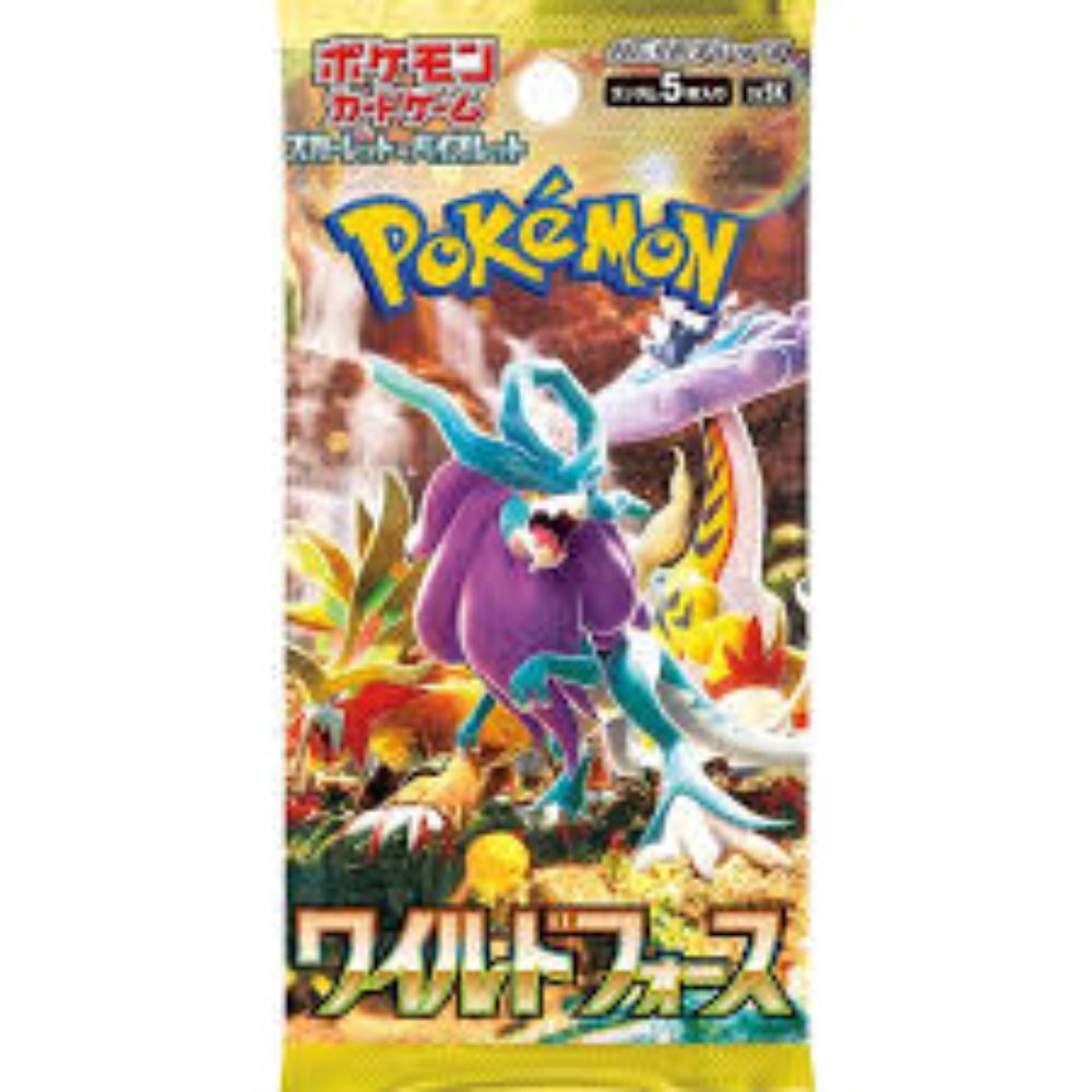 Japanese Wild Force sv5K Booster Pack