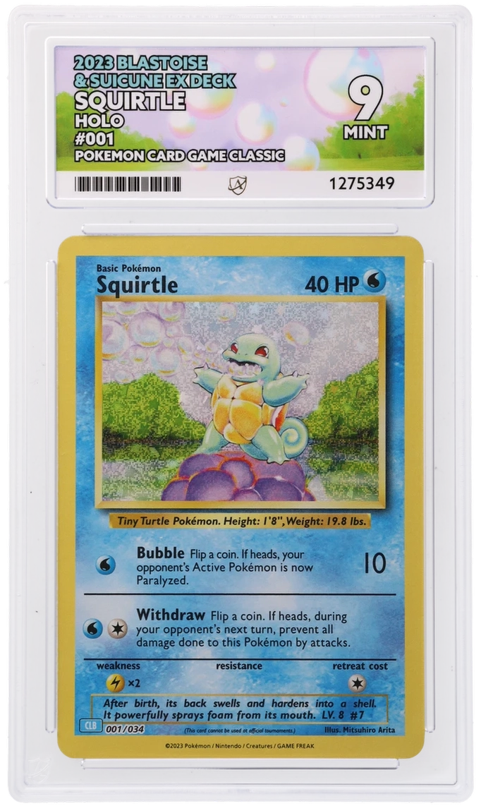Squirtle - ACE 9   (Front)