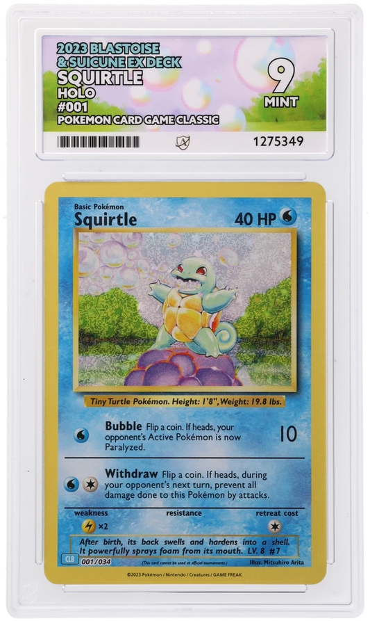 Squirtle - ACE 9   (Front)