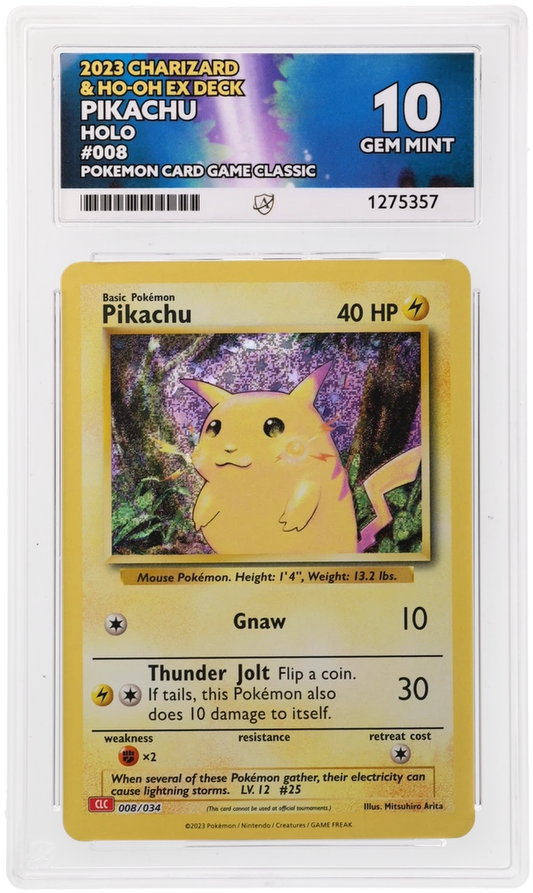 Pikachu - ACE 10   (Front)