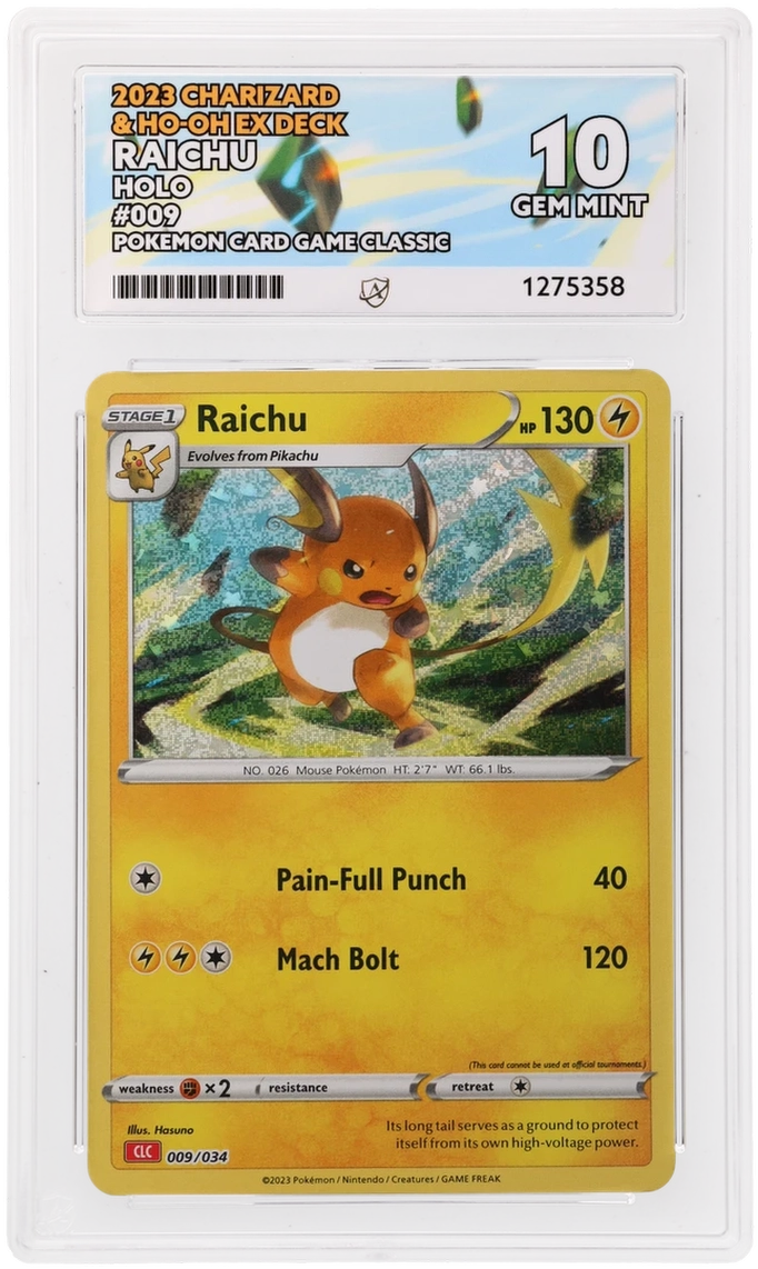 Raichu - ACE 10   (Front)