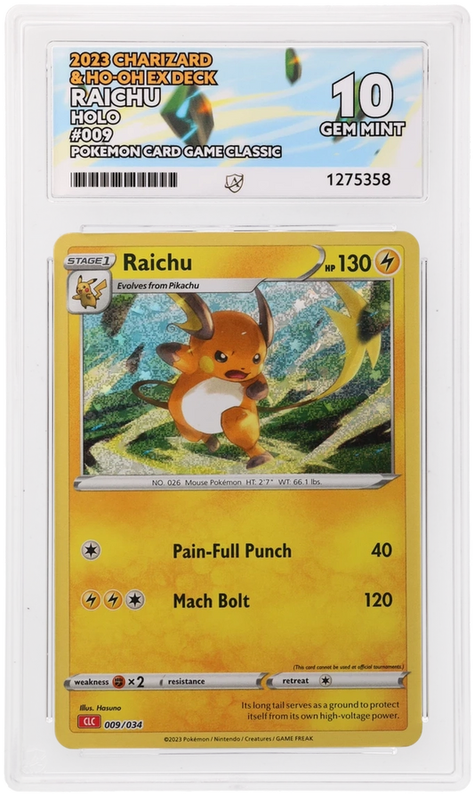 Raichu - ACE 10   (Front)