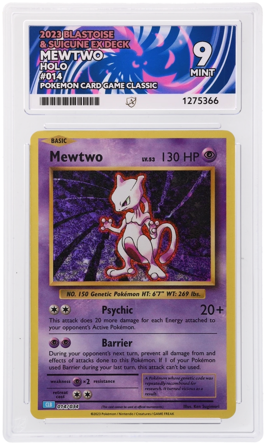 Mewtwo - ACE 9   (Front)
