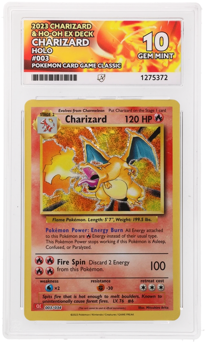 Charizard - ACE 10   (Front)