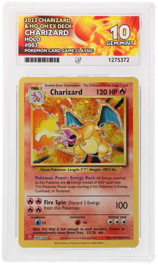 Charizard - ACE 10   (Front)